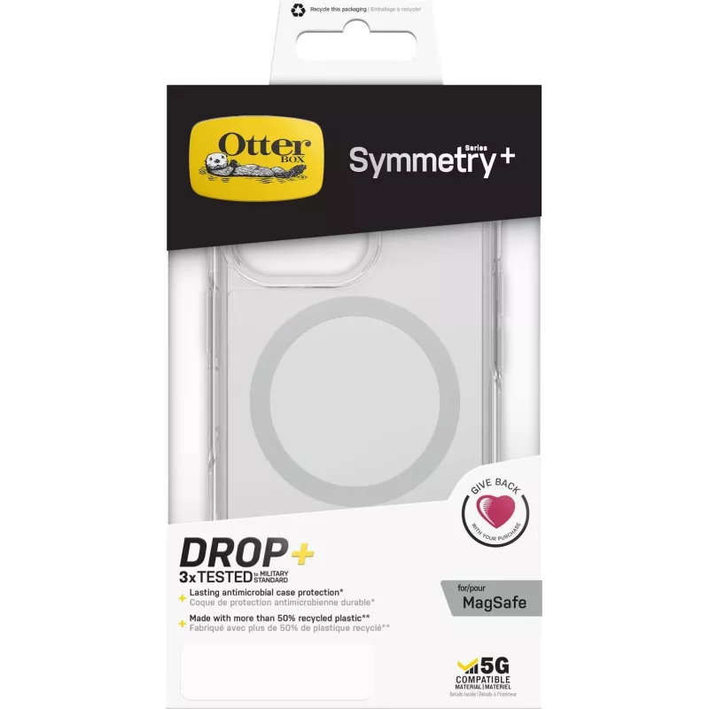 OtterBox Symmetry Series+ Clear MagSafe zadné puzdro pre Apple iPhone 13 Pro 77-84773