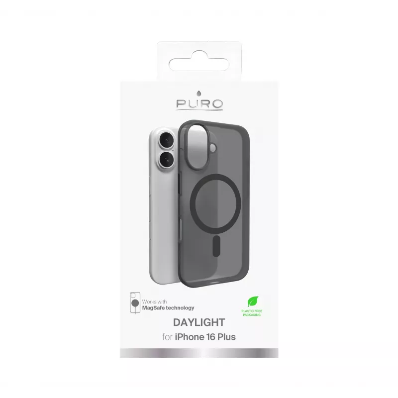 SBS Mobile puzdro pre Apple iPhone 16 čierne kompatibilné s MagSafe PUIPC1661DAYLBLK