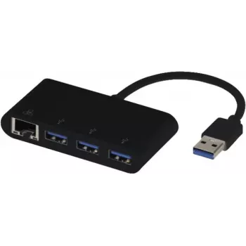 Vivanco USB 2.0 adaptér Type-A konektor samica na Type-B konektor samec VVITHUBTY3PO1LAN