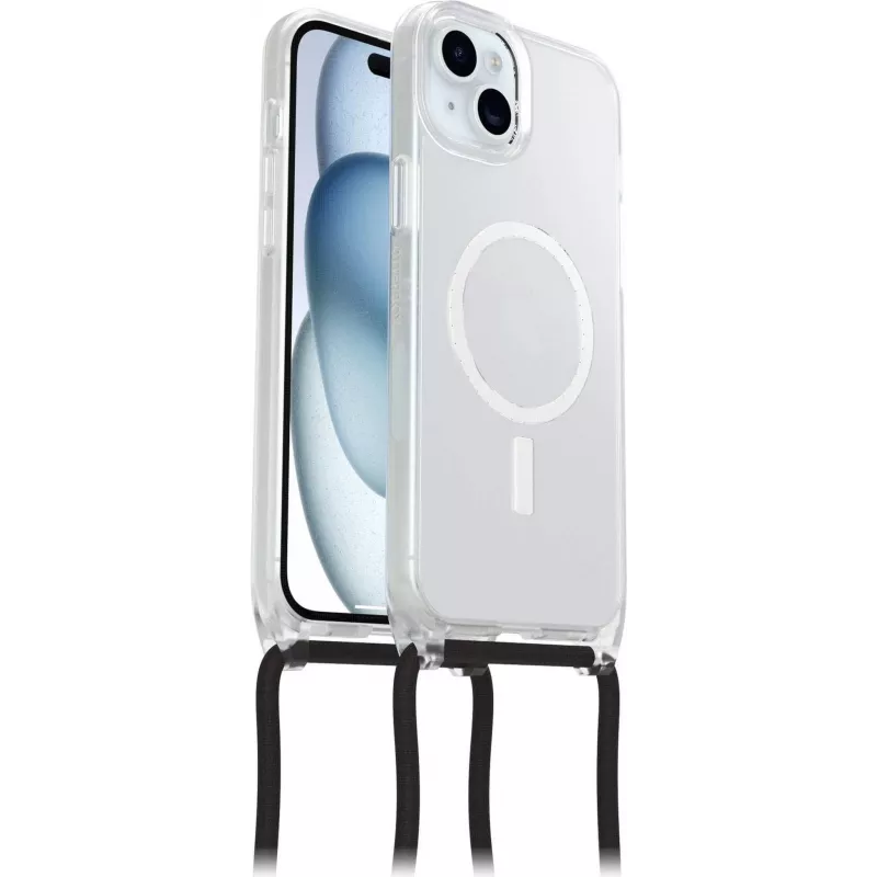 OtterBox React Series zadný kryt pre Apple iPhone 15 Plus - kompatibilný s MagSafe - transparentný 77-93579