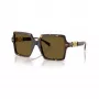 Versace VE4441-108-73 dámske slnečné okuliare - Havana rám, hnedé sklá, 55 mm