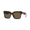 Burberry BE4419-300273 dámske slnečné okuliare, Havana rám, hnedé gradientové sklá, 54 mm