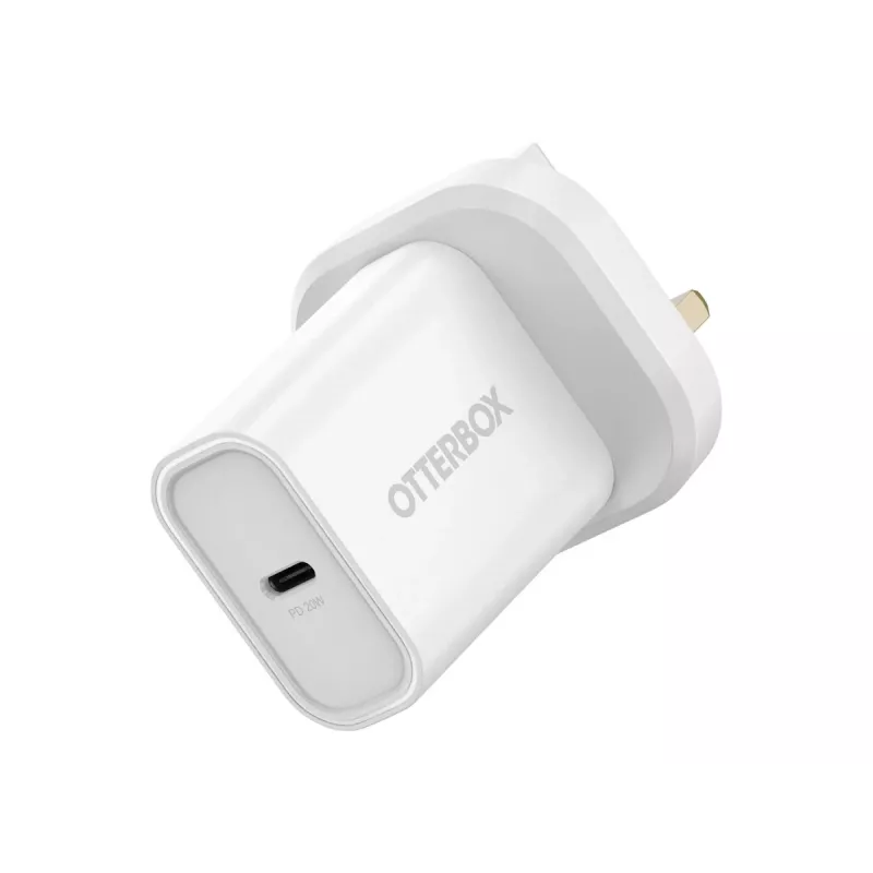 OtterBox 20W USB-C PD nástenná nabíjačka - biela 78-81346