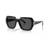 VOGUE dámske VO5612SBW4487 hranaté slnečné okuliare čierne/sivé 55 mm