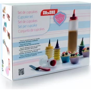 IBILI Sada na zdobenie cupcakes