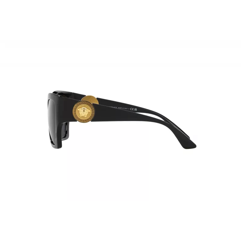 Versace VE4452 GB1/87 dámske cat-eye slnečné okuliare čierna/sivá 54mm