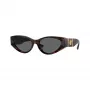 Versace VE4454-542987 dámske cat-eye slnečné okuliare, havana/tmavosivá, 55mm