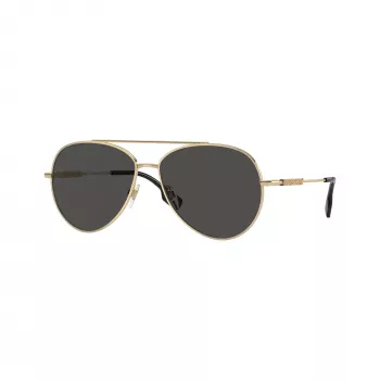Burberry dámske BE3147 cat-eye slnečné okuliare, tmavohnedý havana rám, hnedé gradientové sklá, 58mm BE3147-110987