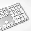 Matias káblová USB-C klávesnica pre Mac – strieborná – U.S. verzia (FK316CS)