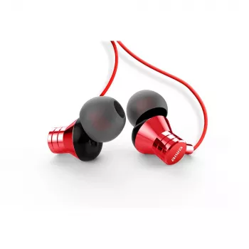 AIWA ESTM-50USB-C/RD in-ear stereo slúchadlá s mikrofónom, USB, červené