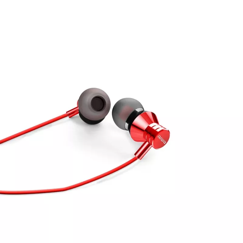 AIWA ESTM-50USB-C/RD Stereo slúchadlá do uší s mikrofónom, USB, červené