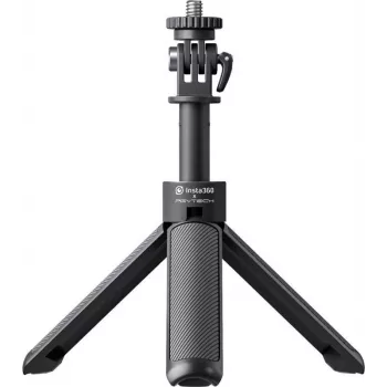 Insta360 Mini 2-in-1 statív selfie tyč pre akčné kamery, 1/4 palcový závit, hliníková zliatina, čierny CINSAAVB