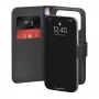 PURO Booklet puzdro pre iPhone 17 Pro, Black Eco koža s 2 priehradkami na karty PUIPC17P63BOOKC8BLK