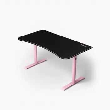 Arozzi Arena Gaming Desk – Medium Pink ARENA-MEDIUM-PNK