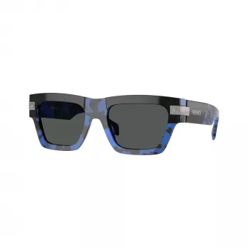 Versace VE4464-545887 dámske cat-eye slnečné okuliare, čierna/sivá, 55 mm