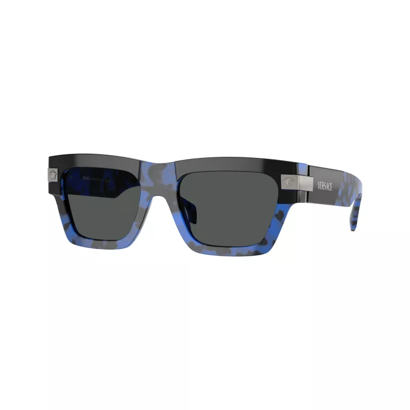 Versace VE4464-545887 dámske cat-eye slnečné okuliare, čierna/sivá, 55 mm