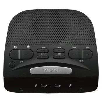 AIWA CR-15 digitálne rádiobudík, čierny
