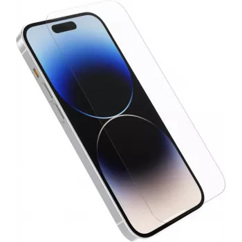 OtterBox Trusted Glass ochranná fólia displeja pre Apple iPhone 14 Pro Max – tvrdené sklo, číra, tvrdosť 9H, antimikrobiálna, oleofóbna, jednoduchá inštalácia so Screen Machine 77-88923