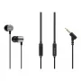 AIWA ESTM-30SL in-ear slúchadlá s mikrofónom, strieborné