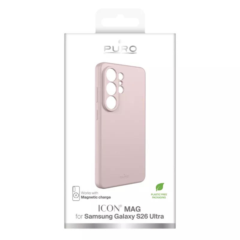 SBS Mobile Icon puzdro pre Samsung Galaxy S26 Ultra – MagSafe kompatibilné, rosé PUSGS26UICONMAGROSE