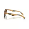 Burberry BE4435-414673 dámske slnečné okuliare, čierny rám, tmavosivé sklá, 53/18/140 mm