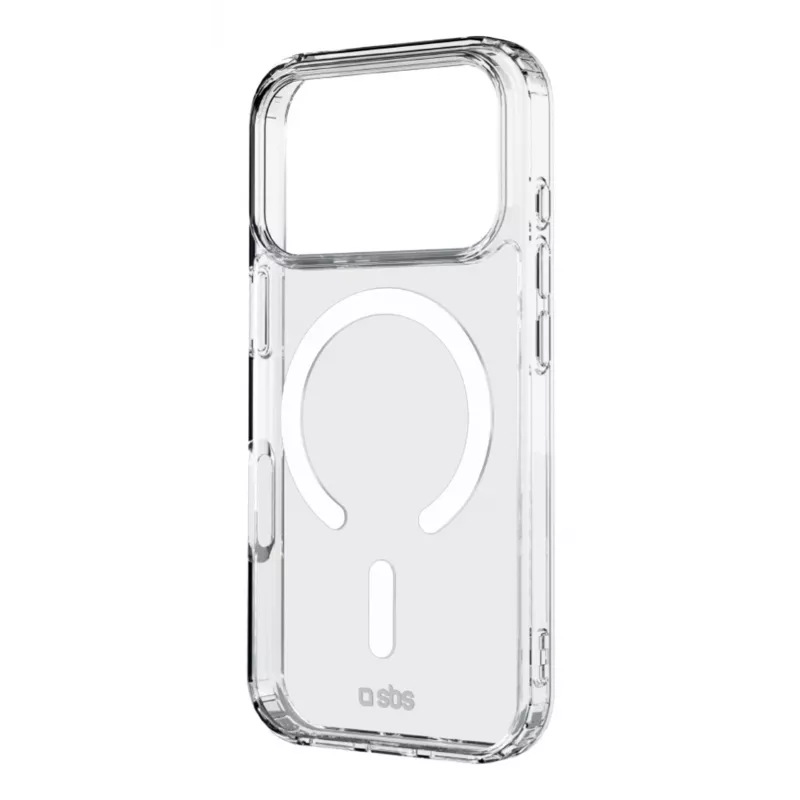 SBS Light Mag Cover puzdro pre iPhone 18 Pro / 17 Pro, kompatibilné s MagSafe, transparentné