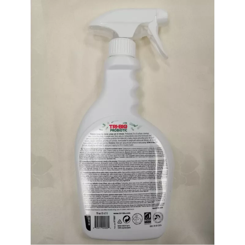 TRI-BIO kuchynský bioreiniger 0,42L Probiotic Kitchen Cleaner Spray
