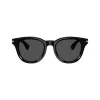 Burberry BE4439F300187 pánske slnečné okuliare, hranaté, acetát, čierna/tmavosivá, 51-21-145 mm