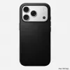 NOMAD Modern kožené puzdro pre iPhone 17 Pro MagSafe čierne