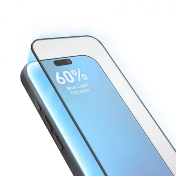 SBS Anti Blue Full Cover ochrana displeja z tvrdeného skla pre iPhone 18 Pro