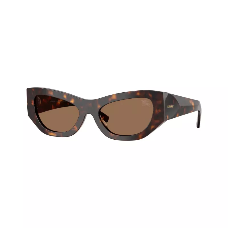 Burberry BE4450U300273 dámske slnečné okuliare, tmavý havanský rám, hnedé gradientové sklá, 54-19-140 mm