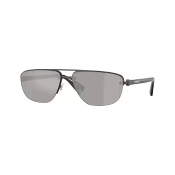 Burberry BE3164-13166G pánske pilotné slnečné okuliare, čierny rám, sivé gradientové šošovky, 62mm