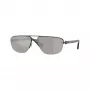 Burberry BE3164-13166G pánske pilotné slnečné okuliare, čierny rám, sivé gradientové šošovky, 62mm