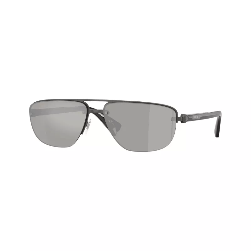 Burberry BE3164-13166G pánske pilotné slnečné okuliare, čierny rám, sivé gradientové šošovky, 62mm