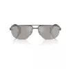 Burberry BE3164-13166G pánske pilotné slnečné okuliare, čierny rám, sivé gradientové šošovky, 62mm