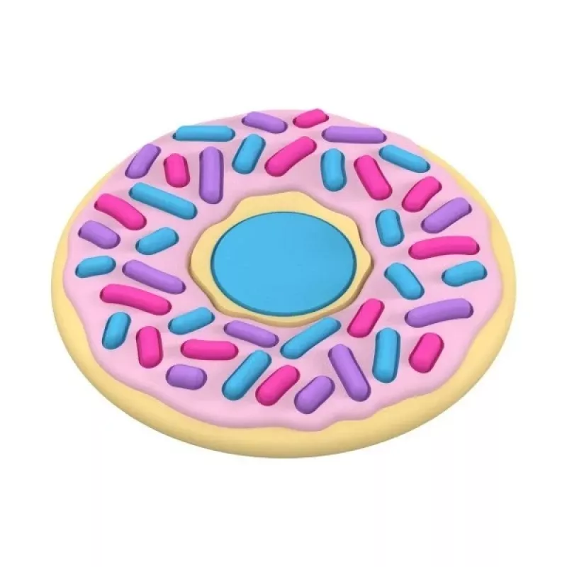 PopSockets PopGrip Standard – dizajn donut, vymeniteľný držiak a stojan na telefón