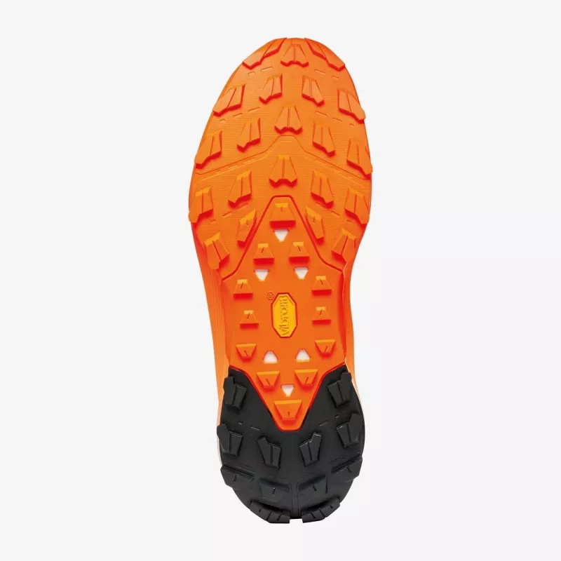 Scarpa Spin Ultra 2 trailové bežecké topánky - Ice Orange/Fluo Yellow - EU 46