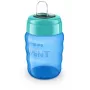 Philips AVENT Easy Sip tréningový hrnček, 9M+, 260 ml, silikónový výpust, modrý