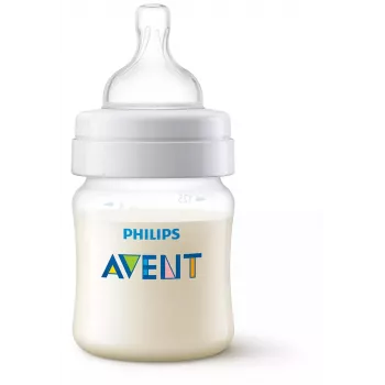 Philips AVENT anti-koliková detská fľaša 125 ml s cumlíkom pre novorodencov, 0m+