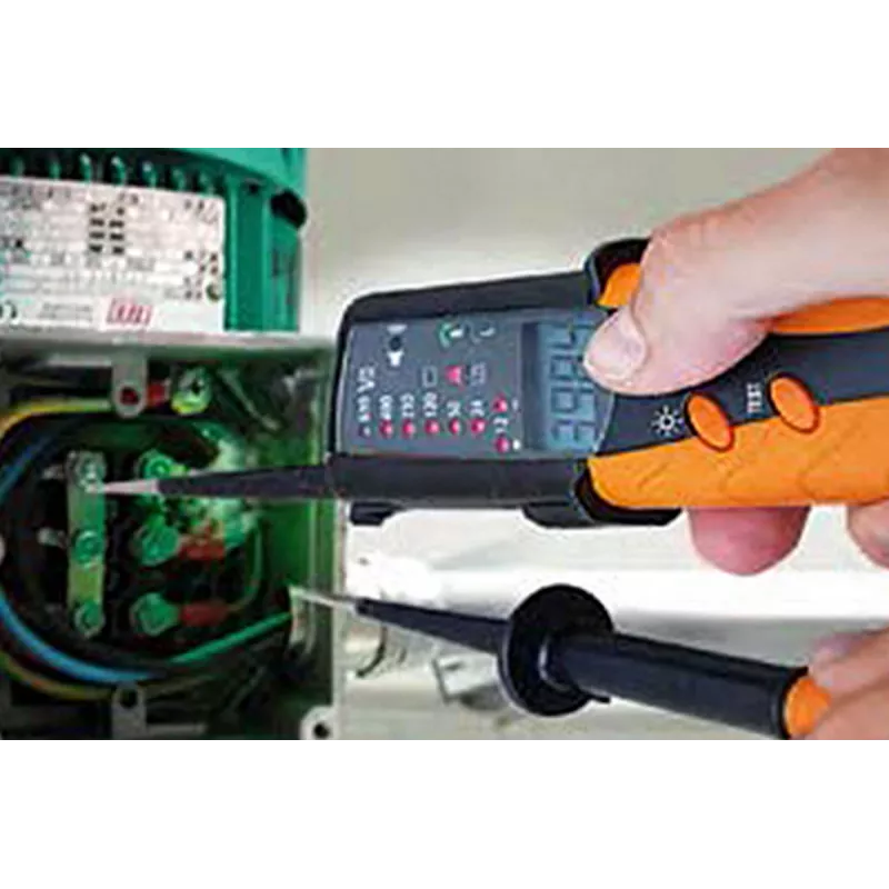 HT Instruments HT8 dvojpólový skúšač napätia CAT III 690 V, CAT IV 600 V akustický, bargraf, LCD, LED 1009600