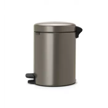 Brabantia NewIcon 5 litrový pedálový kôš, Platinum