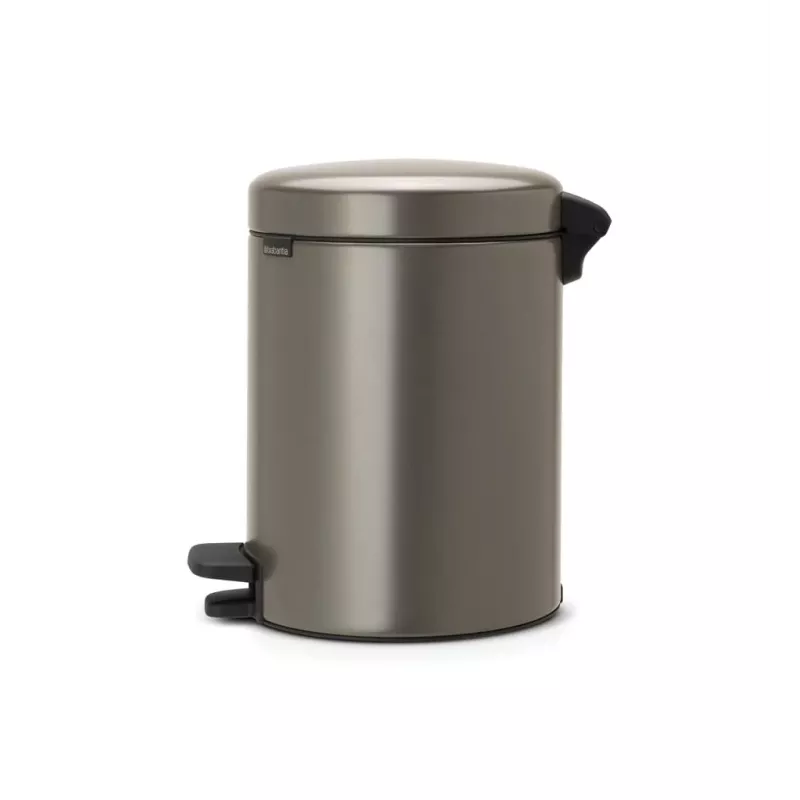 Brabantia NewIcon 5 litrový pedálový kôš, Platinum