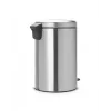Brabantia NewIcon 20L pedálový kôš, Matt Steel