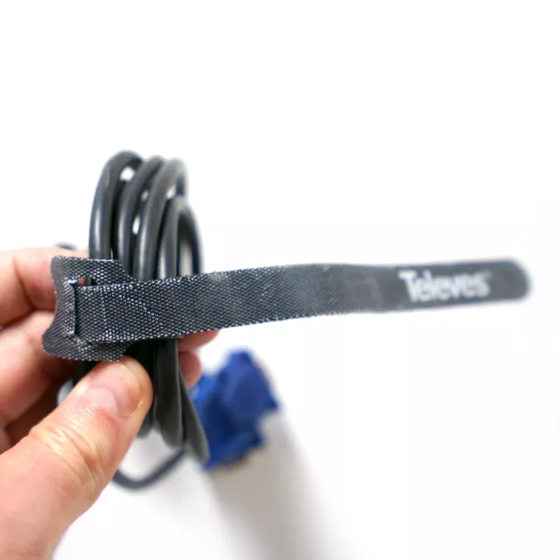 Televes KBL suché káblové viazače, balenie 10 ks, čierne, 15 mm x 250 mm 200102