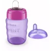 Philips AVENT Easy Sip tréningový hrnček 9m+ 260ml silikónový náustok ružový