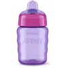 Philips AVENT Easy Sip tréningový hrnček 9m+ 260ml silikónový náustok ružový
