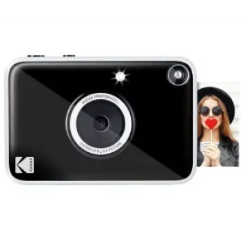 Kodak RODOMATICPBK digitálny fotoaparát s okamžitou tlačou 10MP s integrovaným bleskom (čierny)