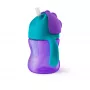 Philips Avent fľaša s ohybným slamkom 200 ml, 9m+, fialová