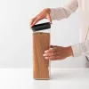 Brabantia hranatá nádoba na potraviny 2,5L tmavosivá