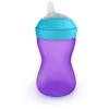 Philips AVENT My Grippy tréningový hrnček s mäkkým výpustom 300 ml, 9m+, fialový